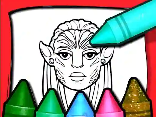 Gioco Avatar Coloring Book in linea