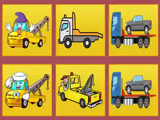 Gioco Tow Trucks Memory in linea