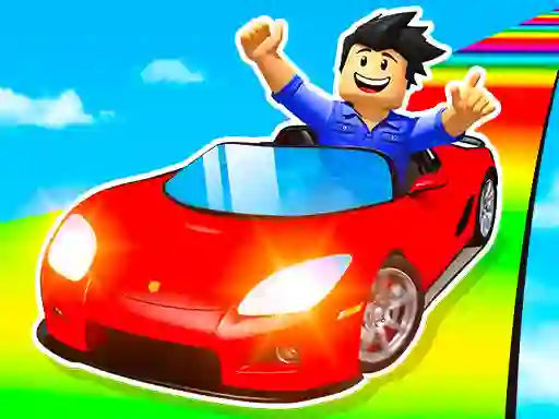 Gioco Epic Car Stunt Race Obby in linea