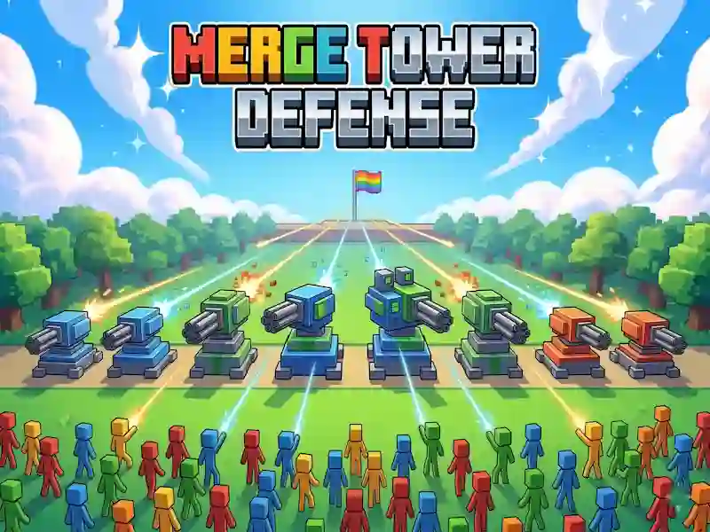 Gioco Merge Tower Defense in linea
