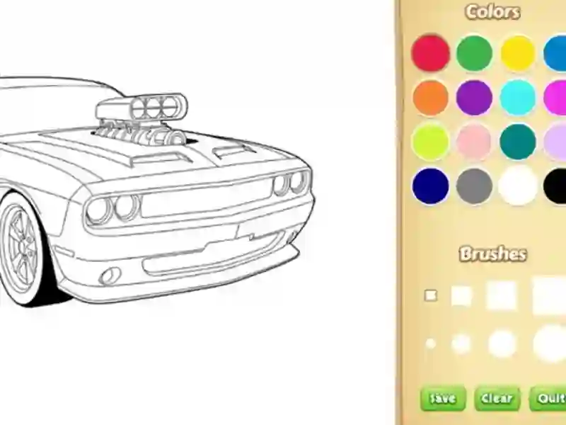 Gioco Car Coloring Book in linea