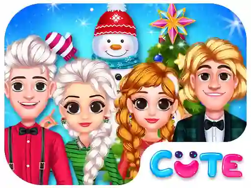 Gioco Frozen Princess Christmas Celebration in linea