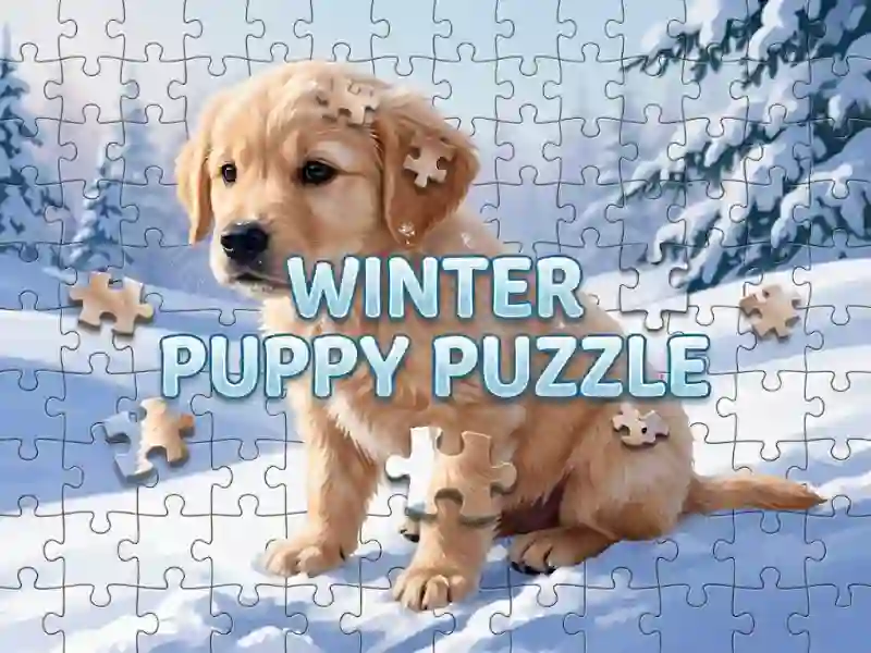 Gioco Winter Pets Puzzle in linea
