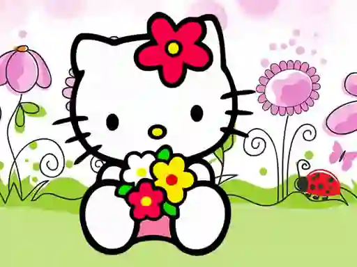 Gioco Cute Kitty Jigsaw in linea