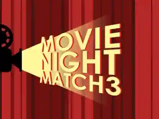 Gioco Movie Night Match 3 in linea