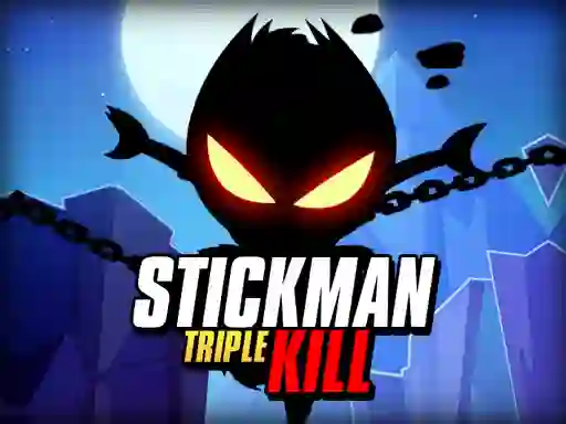 Gioco Stickman Triple Kill in linea