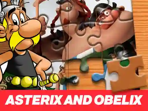 Gioco Asterix and Obelix Jigsaw Puzzle in linea