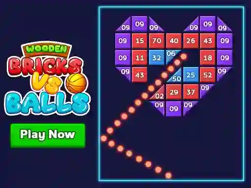 Gioco Wooden Bricks Vs Balls in linea