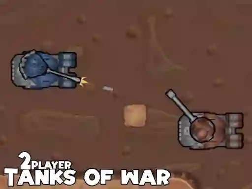 Gioco 2Player Tanks of War in linea