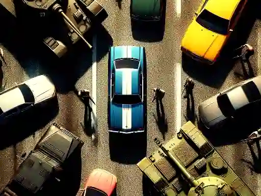 Gioco GTA Car Rush in linea