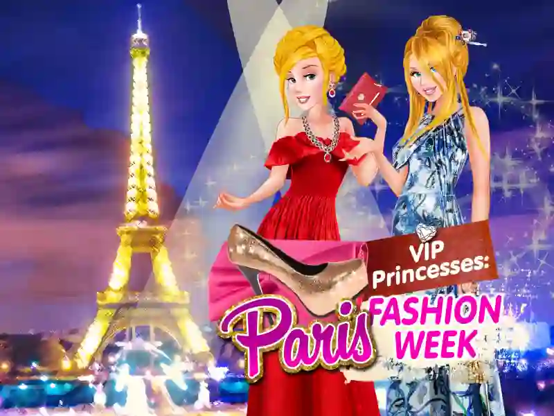 Gioco VIP Princesses: Paris Fashion Week in linea