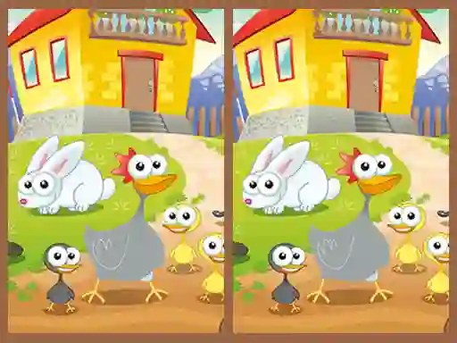 Gioco Kids Secrets Find The Difference in linea