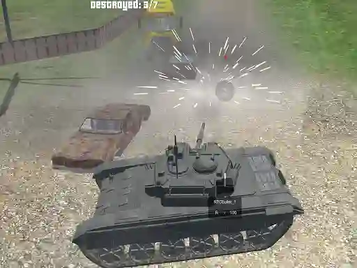 Gioco Tank Shooting Simulator in linea