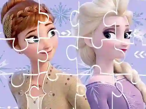 Gioco Frozen Sister Jigsaw in linea