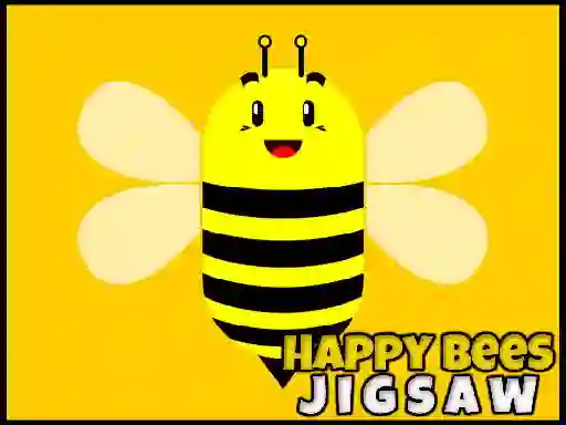 Gioco Happy Bees Jigsaw in linea