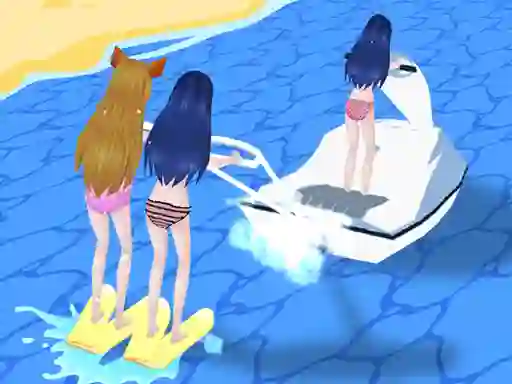 Gioco Girl Surfer 3D in linea