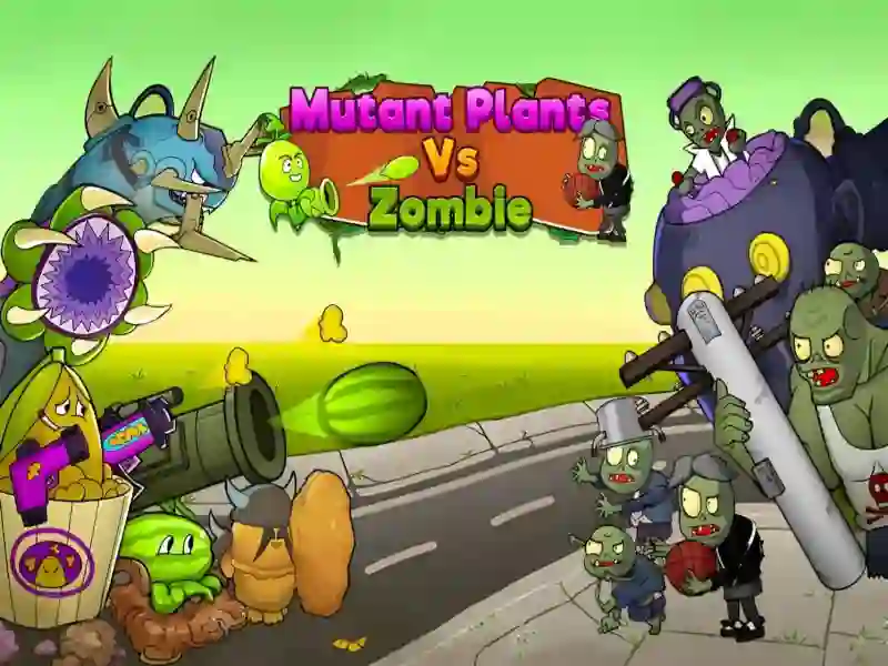 Gioco Mutant Plants Vs Zombie in linea