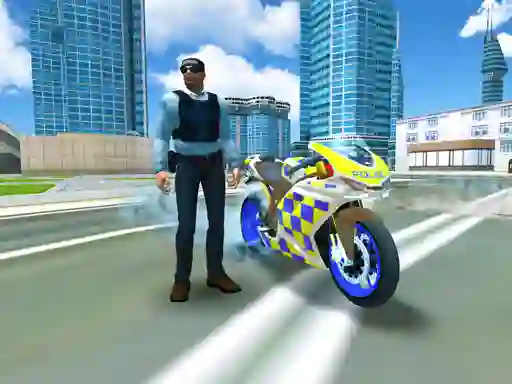 Gioco Police Motorbike Traffic Rider in linea