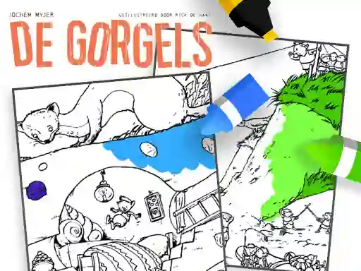 Gioco Coloring Gorgels in linea
