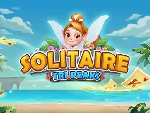 Gioco Solitaire tri peaks in linea