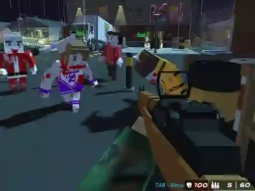 Gioco GunGame 24 Pixel in linea