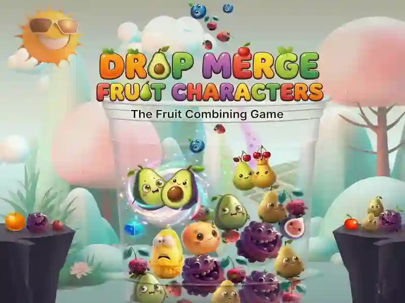 Gioco Drop Merge Fruit Characters in linea