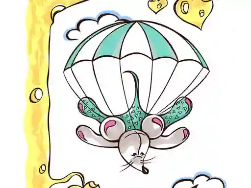 Gioco Cute Animals Sky Fall in linea