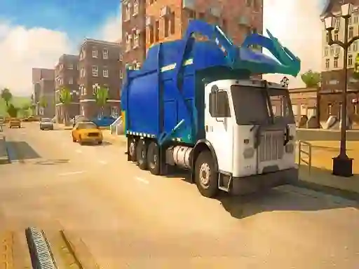 Gioco Road Garbage Dump Truck Driver in linea