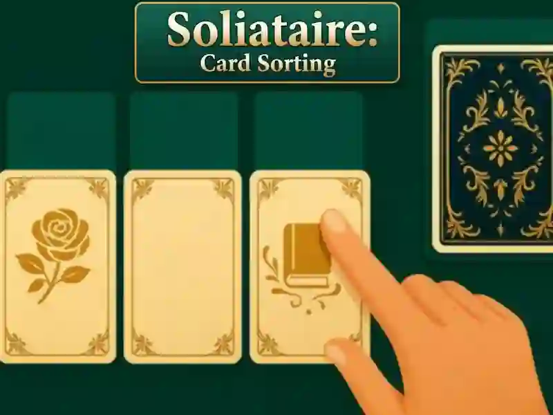 Gioco Solitaire: Card Sorting in linea