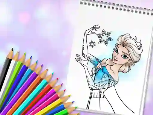 Gioco Amazing Princess Coloring Book in linea