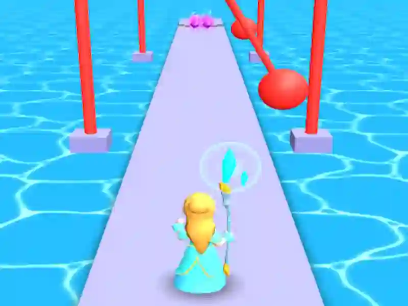 Gioco Frozen Race 3D in linea