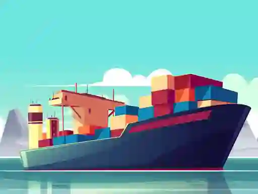 Gioco Cargo Ships Jigsaw in linea