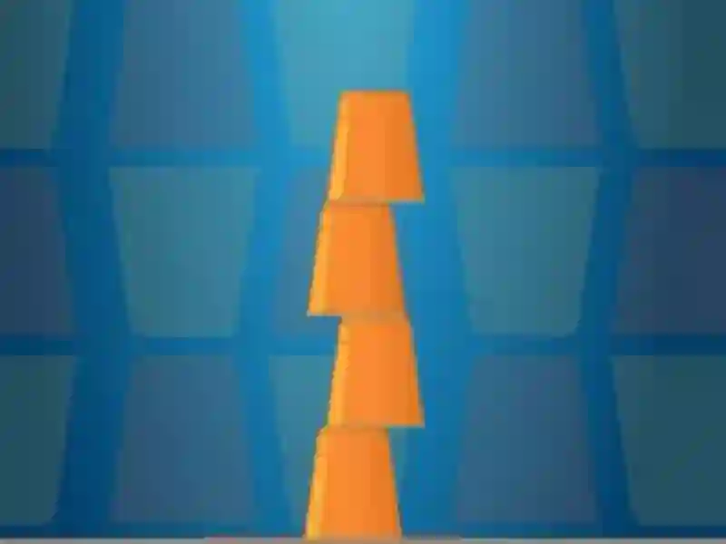 Gioco Cups Tower Builder in linea