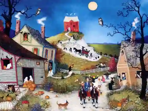 Gioco Art Villages Differences in linea