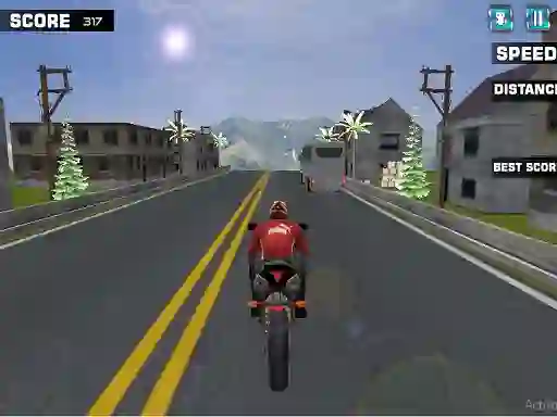 Gioco Highway Rider Motorcycle Racer in linea