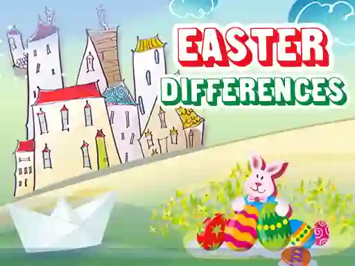 Gioco Easter Differences in linea
