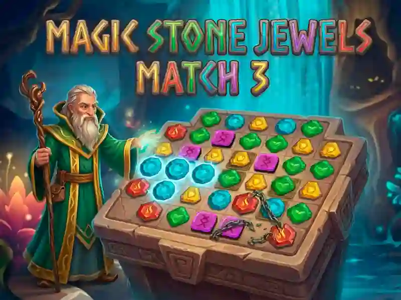 Gioco Magic Stone Jewels Match 3 in linea