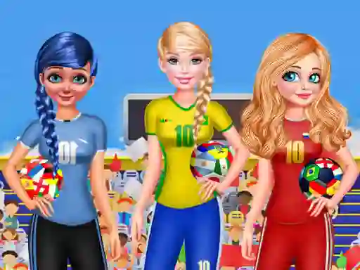 Gioco BFF Princess Vote For  FIFA 2018 Quarter Finals in linea