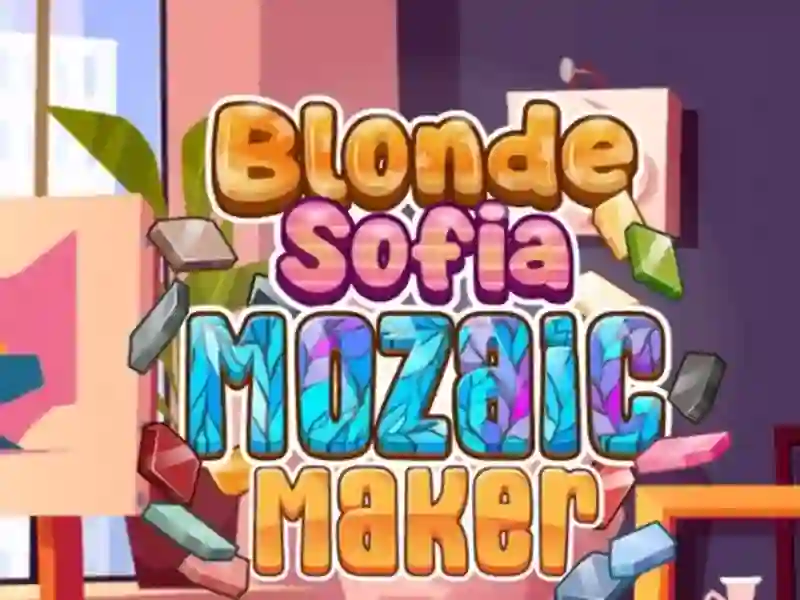 Gioco Blonde Sofia: Mozaic Maker in linea