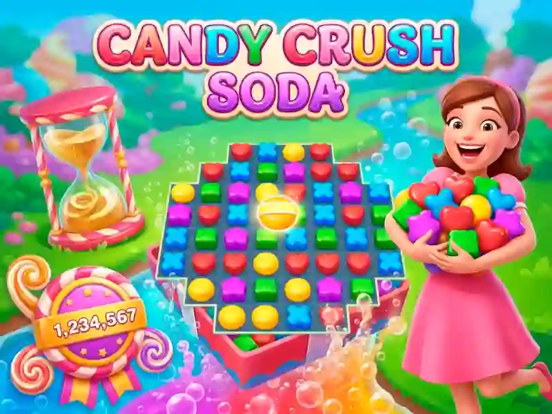 Gioco Candy Crush Soda in linea