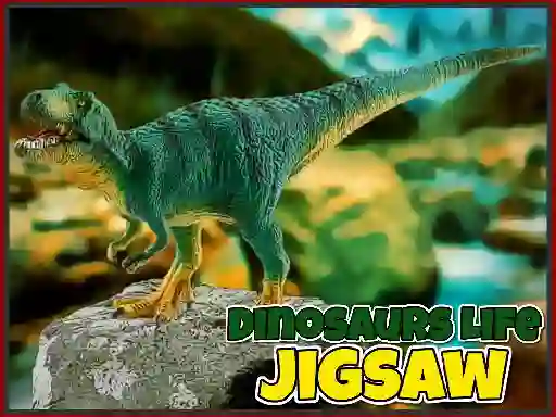 Gioco Dinosaurs Life Jigsaw in linea