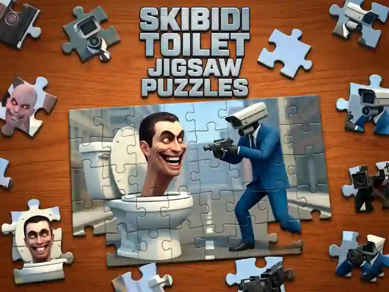 Gioco Skibidi Toilet Jigsaw Puzzles in linea