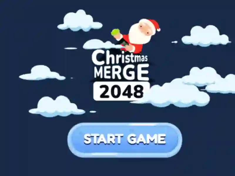 Gioco Christmas Merge 2048 in linea