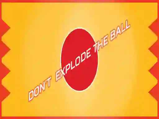 Gioco Don't Explode The Ball in linea