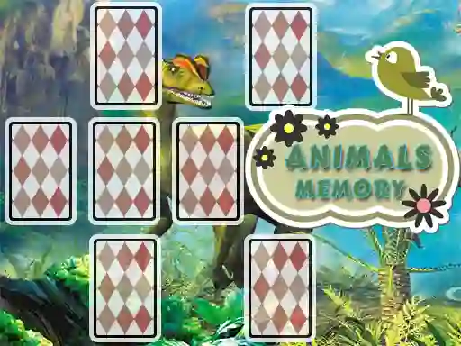 Gioco Animals Cards Memory in linea