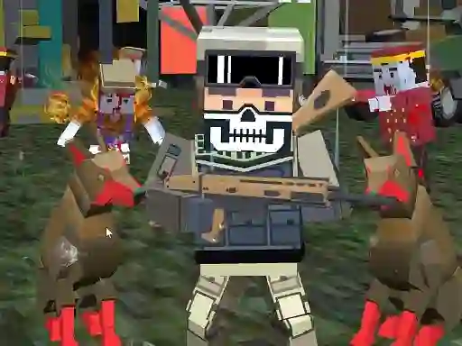 Gioco MultiGun Arena 3D Zombie Survival in linea