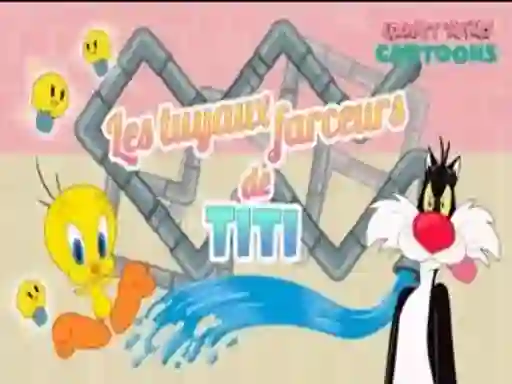 Gioco Looney Tunes Cartoons Les tuyaux farceurs de Titi in linea