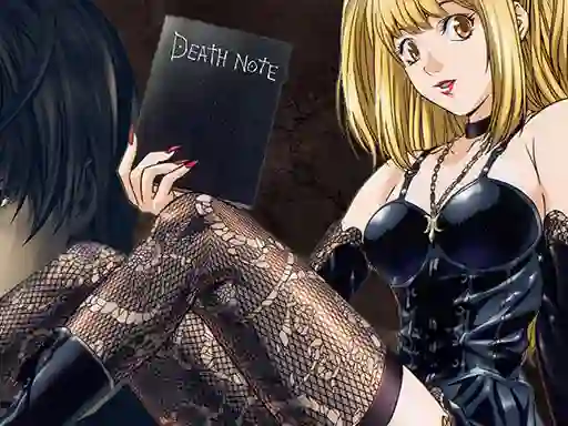 Gioco Death Note Anime Jigsaw Puzzle Collection in linea