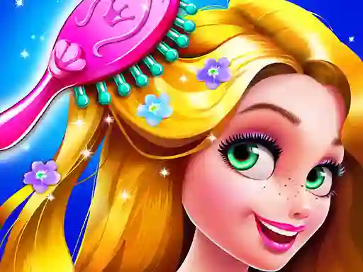 Gioco Long Hair Princess Hair Salon in linea