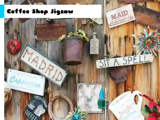 Gioco Coffee Shop Jigsaw in linea